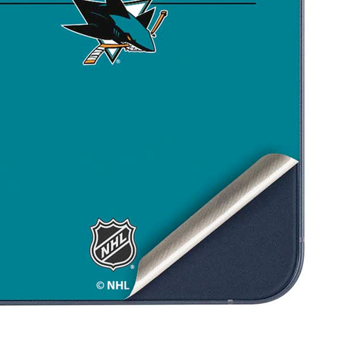 NHL San Jose Sharks Lineup Galaxy A35 5G Skin